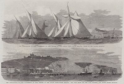 The Installation of Lord Palmerston as Lord Warden of the Cinque Ports by Edwin Weedon